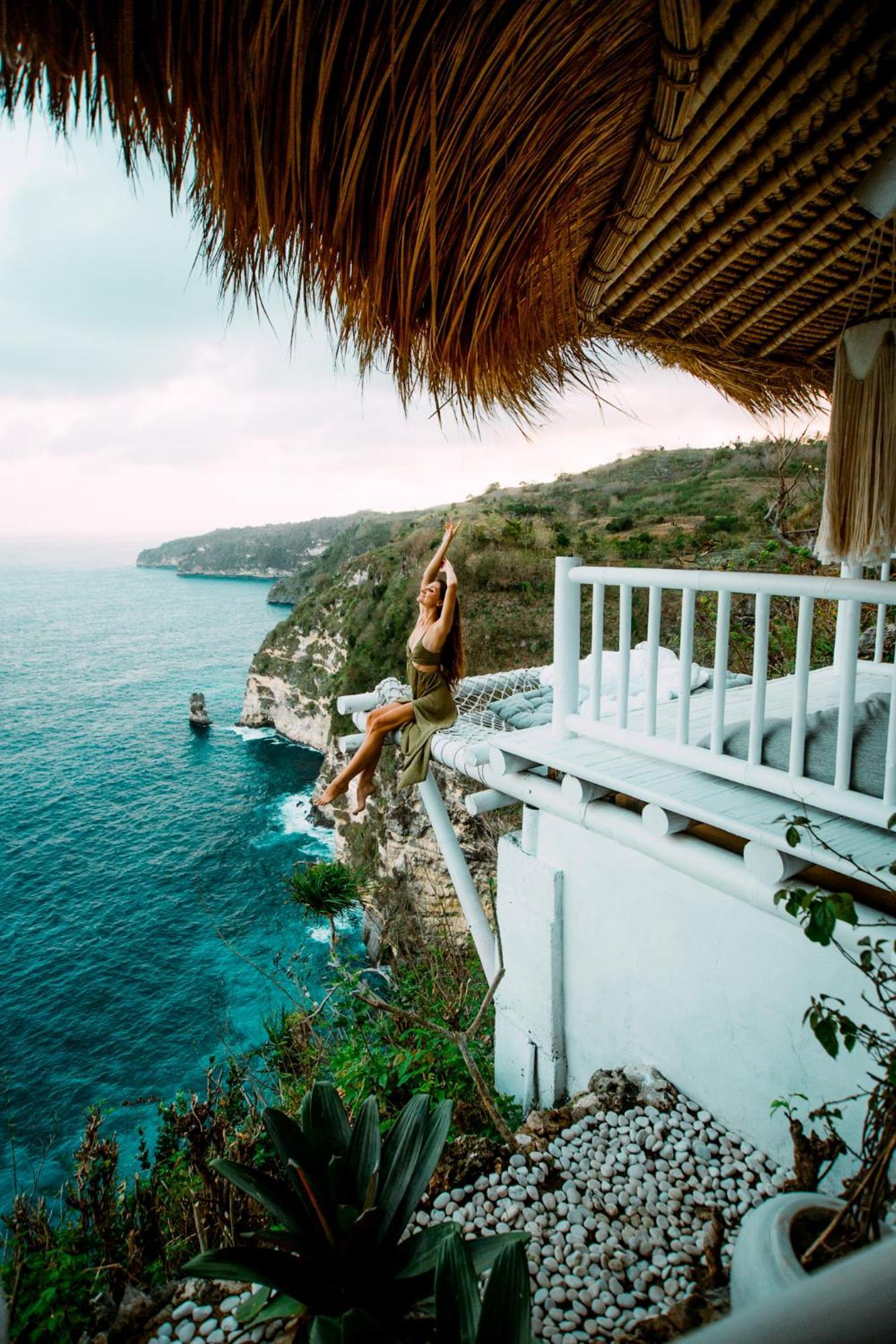 Tropical Glamping Nusa Penida Diamond Beach - Cliff Side Edge Polilit Εξωτερικό φωτογραφία