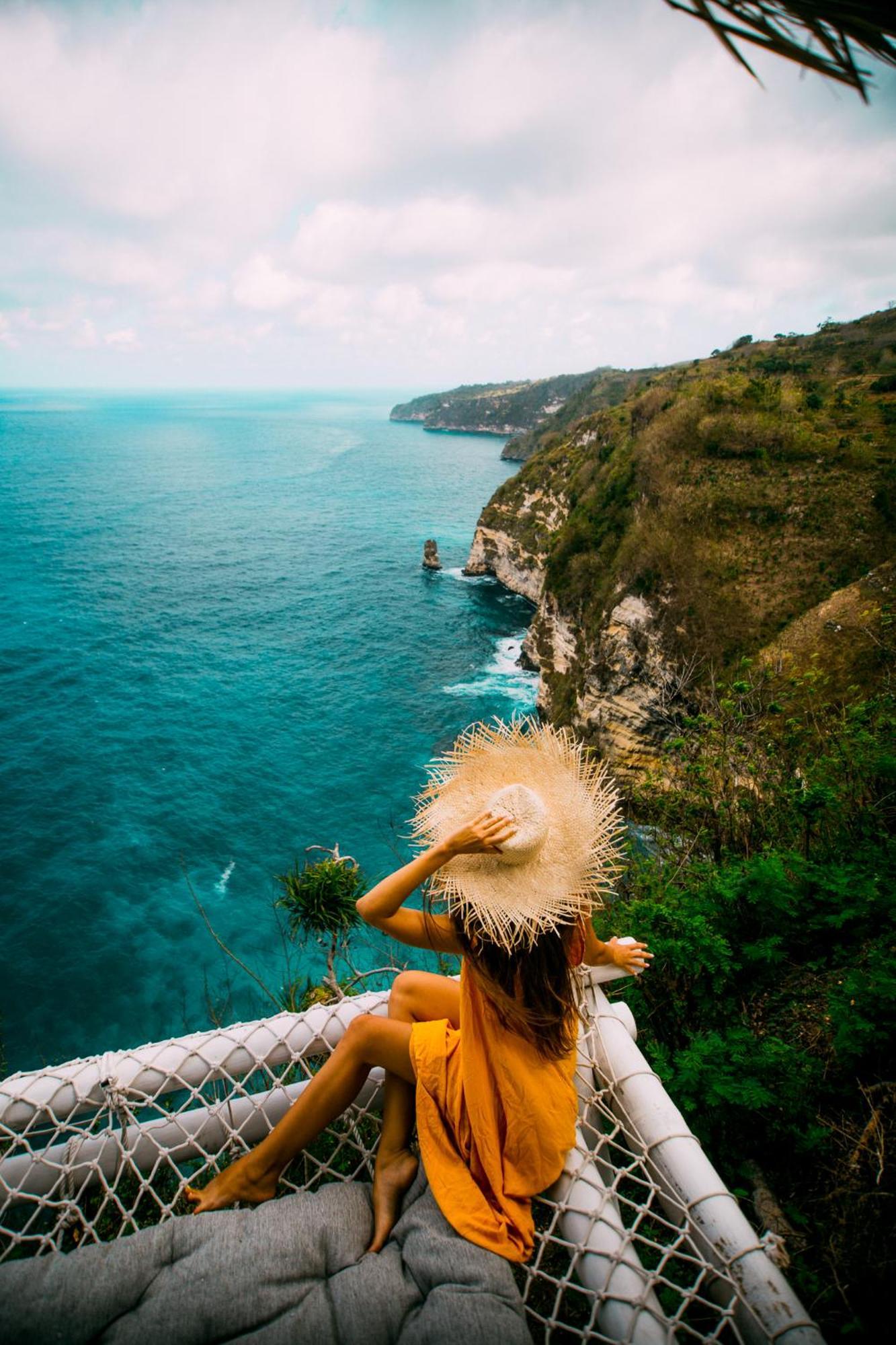 Tropical Glamping Nusa Penida Diamond Beach - Cliff Side Edge Polilit Εξωτερικό φωτογραφία