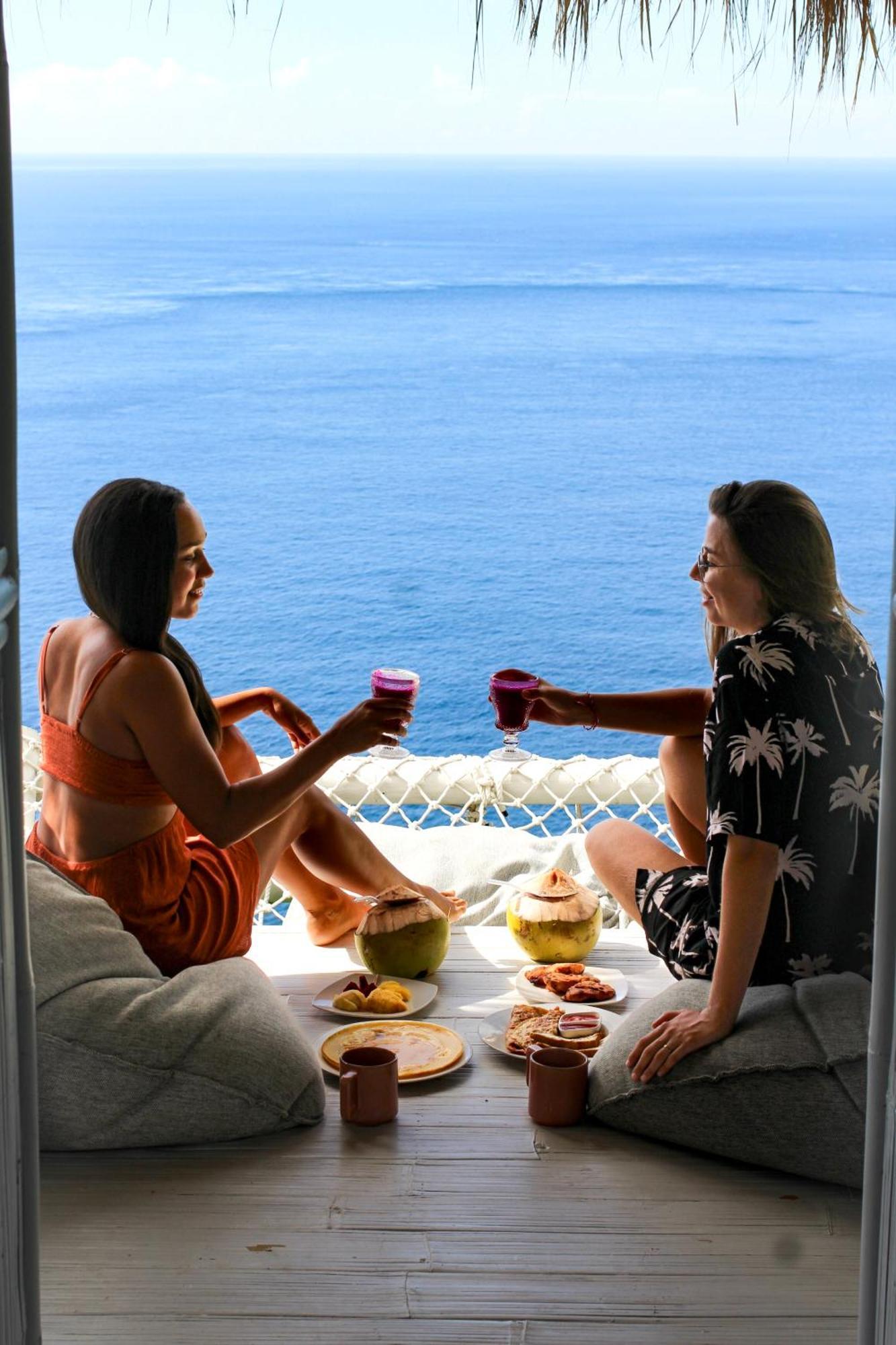 Tropical Glamping Nusa Penida Diamond Beach - Cliff Side Edge Polilit Εξωτερικό φωτογραφία