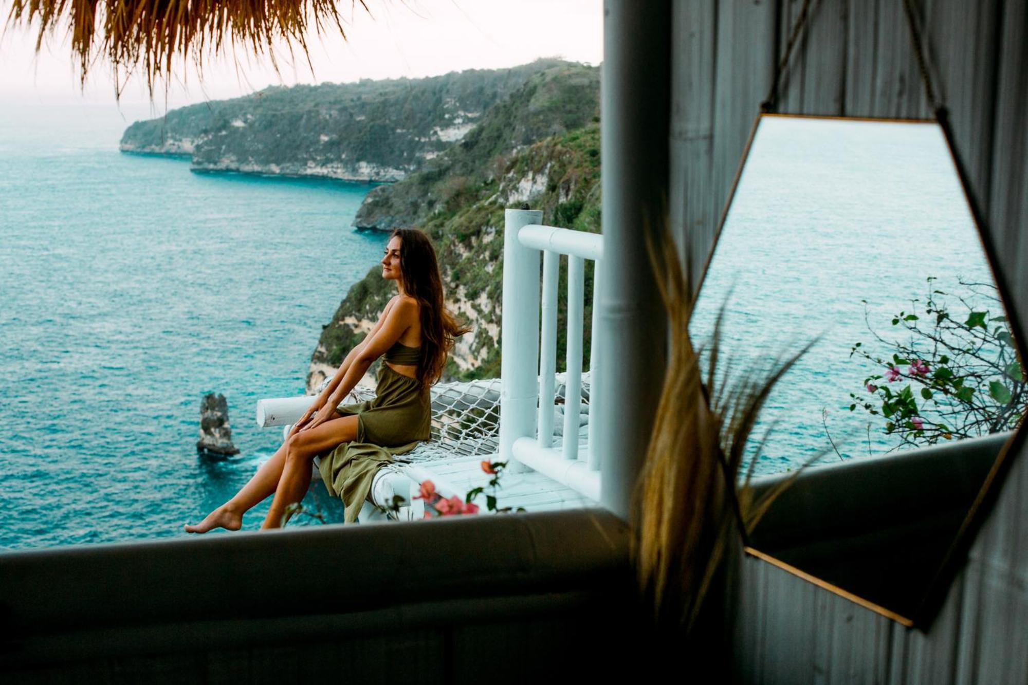 Tropical Glamping Nusa Penida Diamond Beach - Cliff Side Edge Polilit Εξωτερικό φωτογραφία