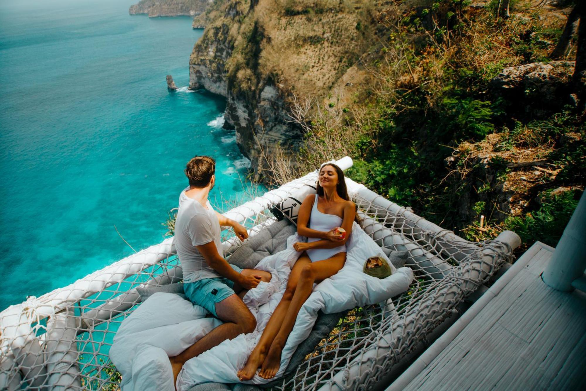 Tropical Glamping Nusa Penida Diamond Beach - Cliff Side Edge Polilit Εξωτερικό φωτογραφία