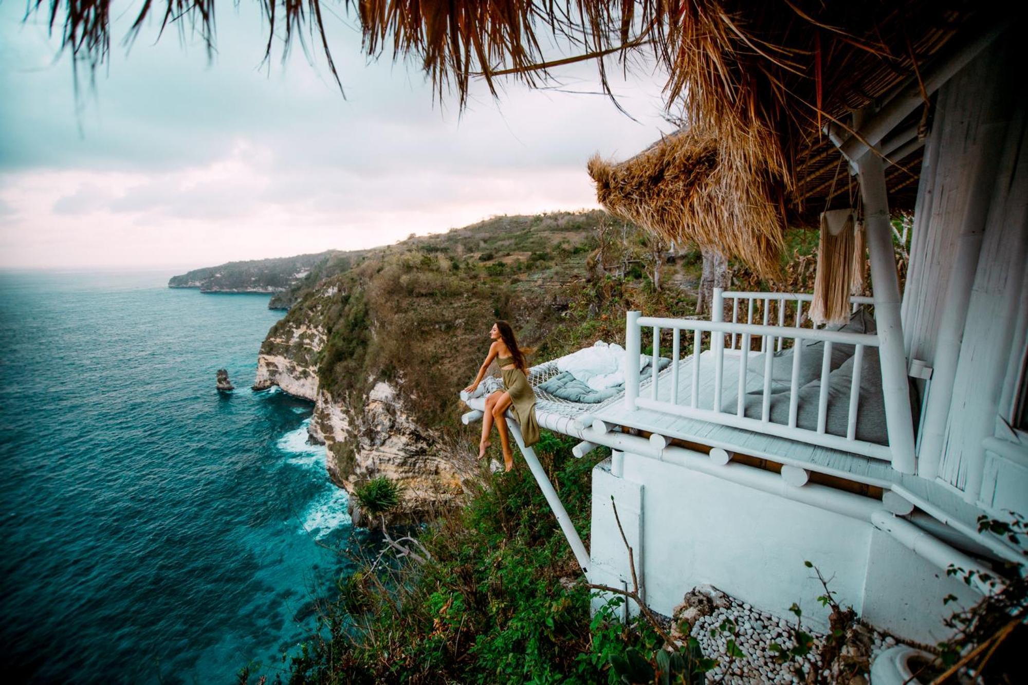 Tropical Glamping Nusa Penida Diamond Beach - Cliff Side Edge Polilit Εξωτερικό φωτογραφία